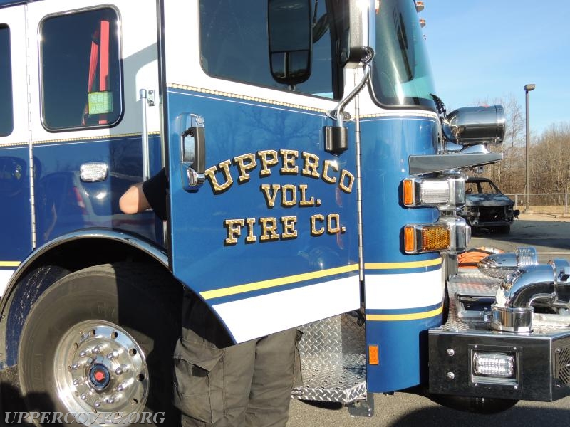 UPPERCO VFC CONDUCTS TRAINING AT THE BALTIMORE COUNTY FIRE RESCUE